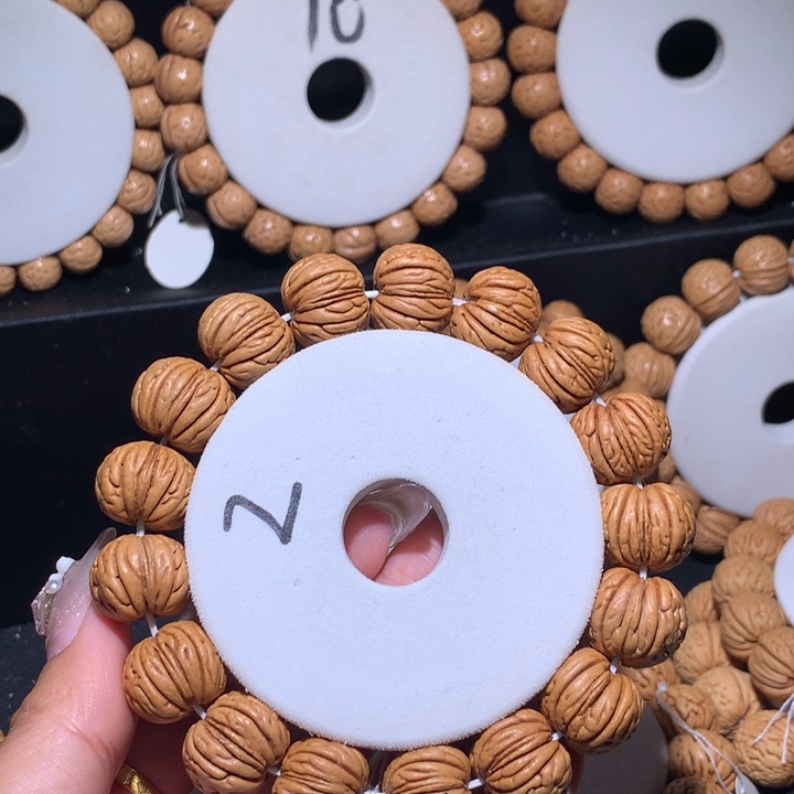 桃核手串野生大开口