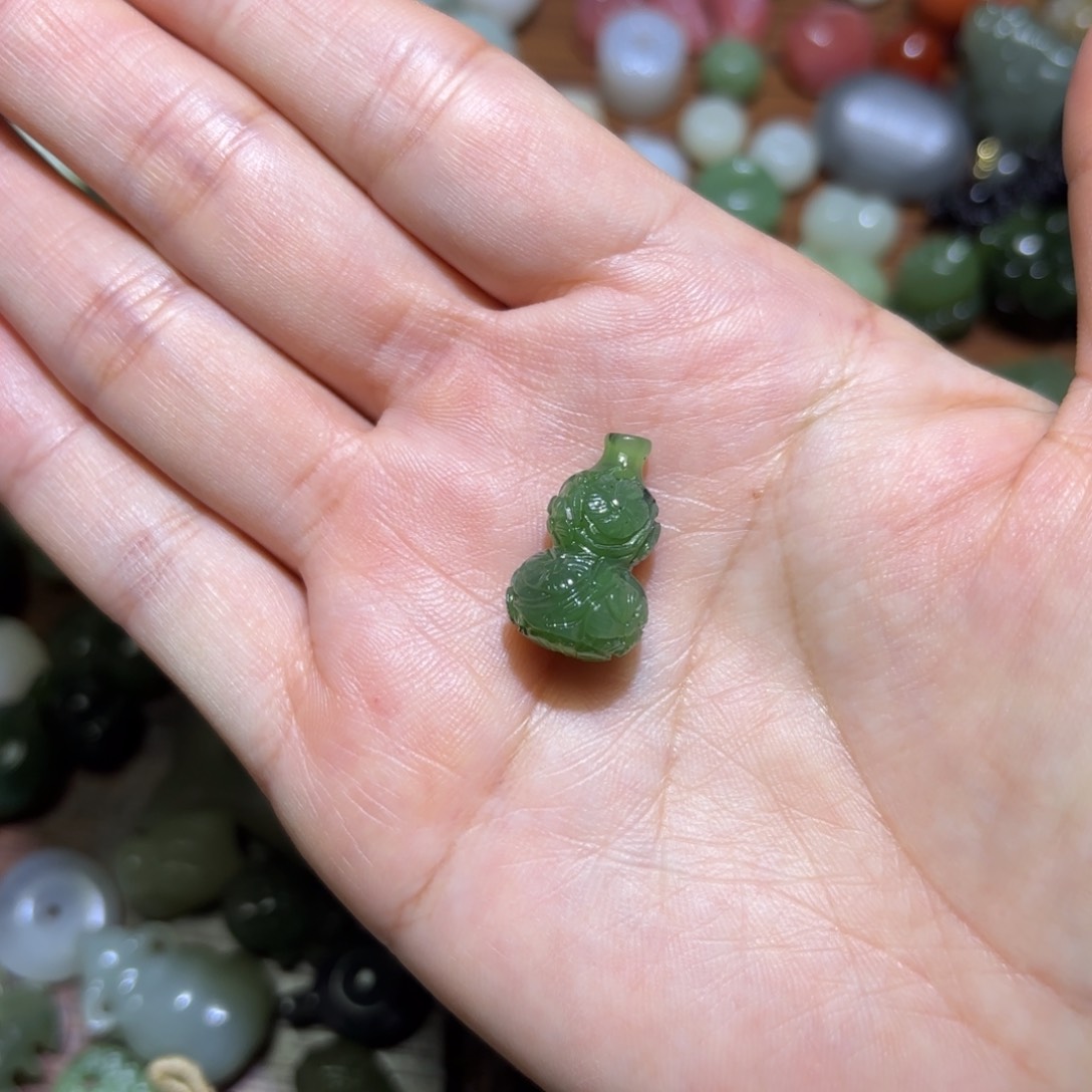 和田玉珠宝半成品未镶嵌