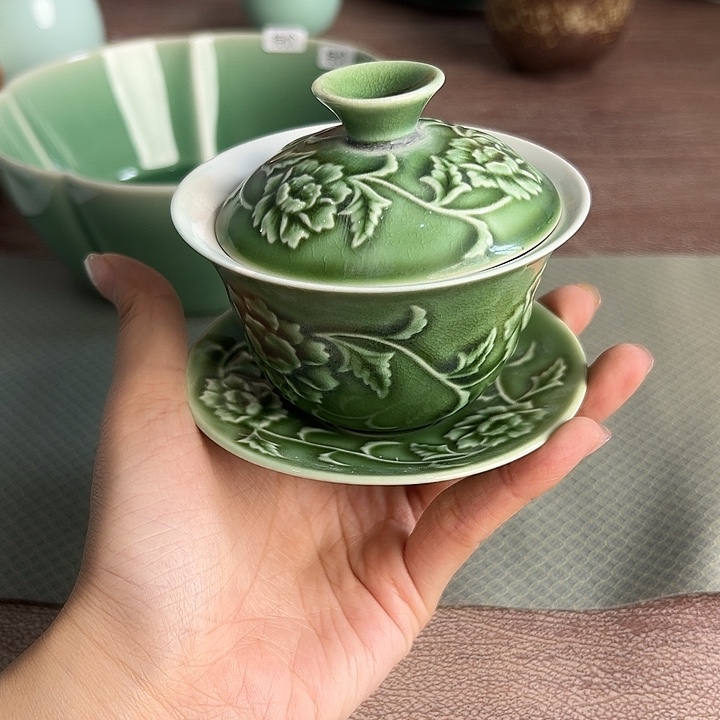 小米茶器龙泉青瓷