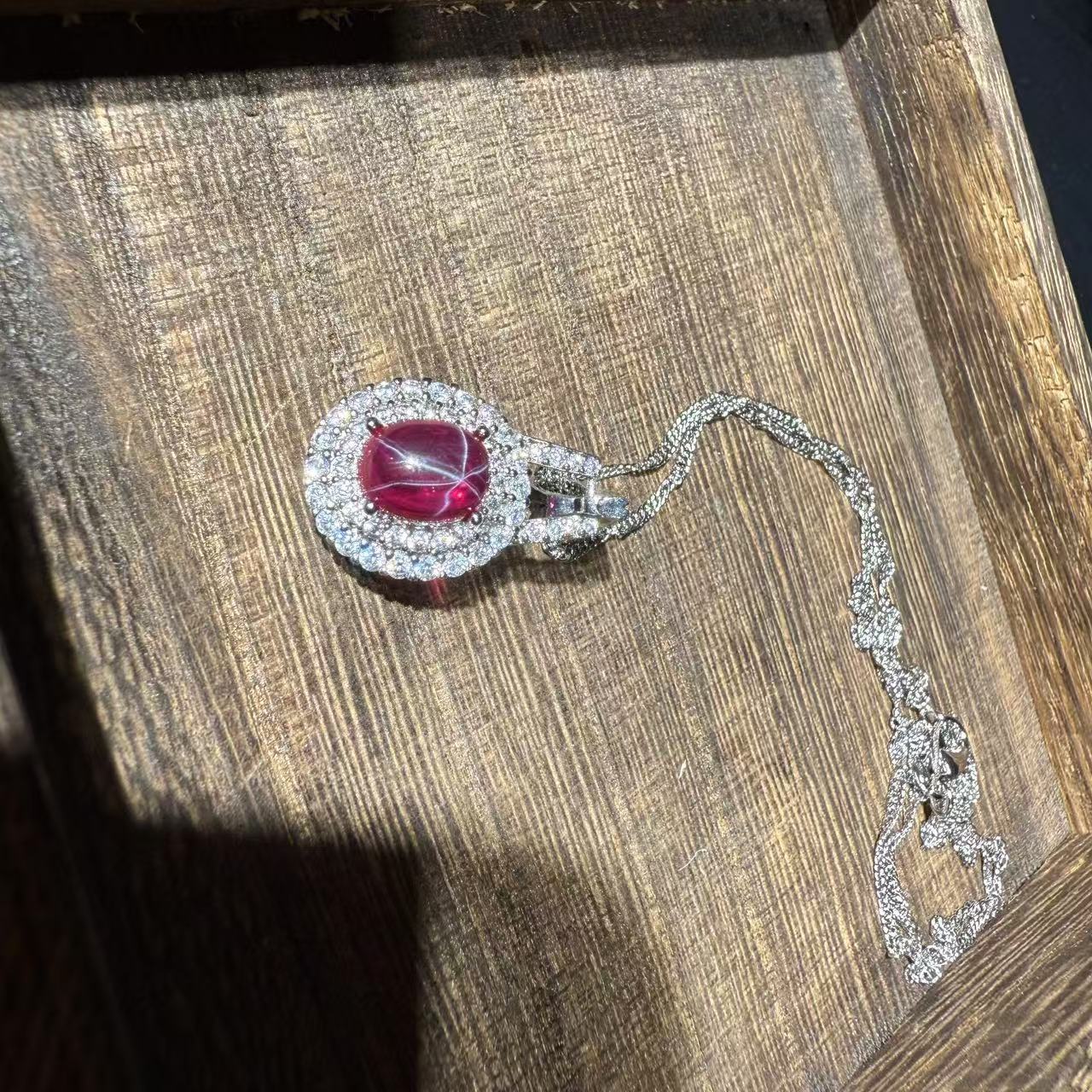 【国检证书+运费险】收藏级红宝石吊坠-B471