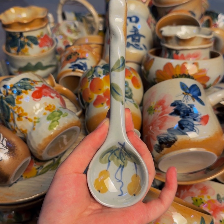 瓷片景德镇陶瓷手工手绘