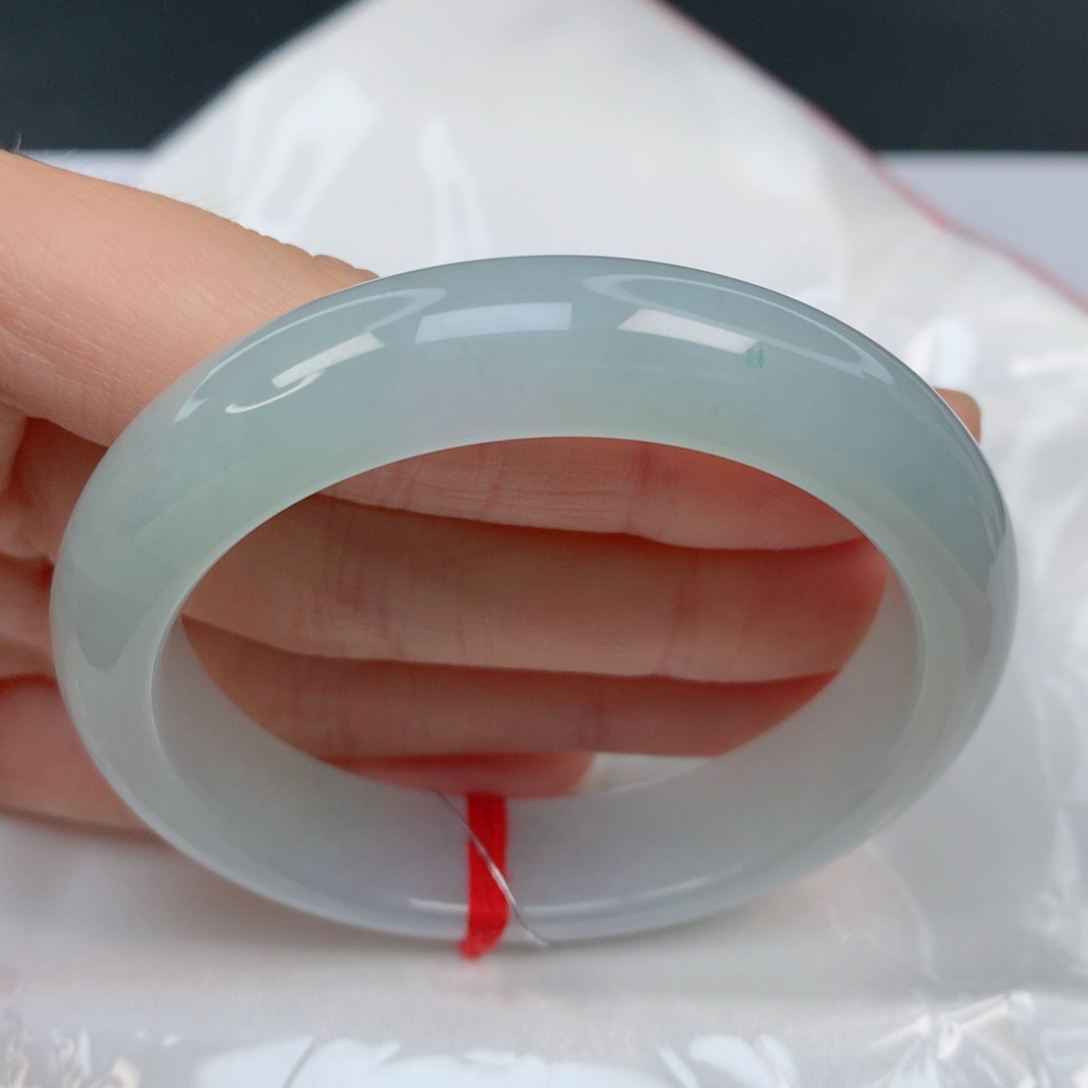 翡翠手镯未镶嵌51正圈