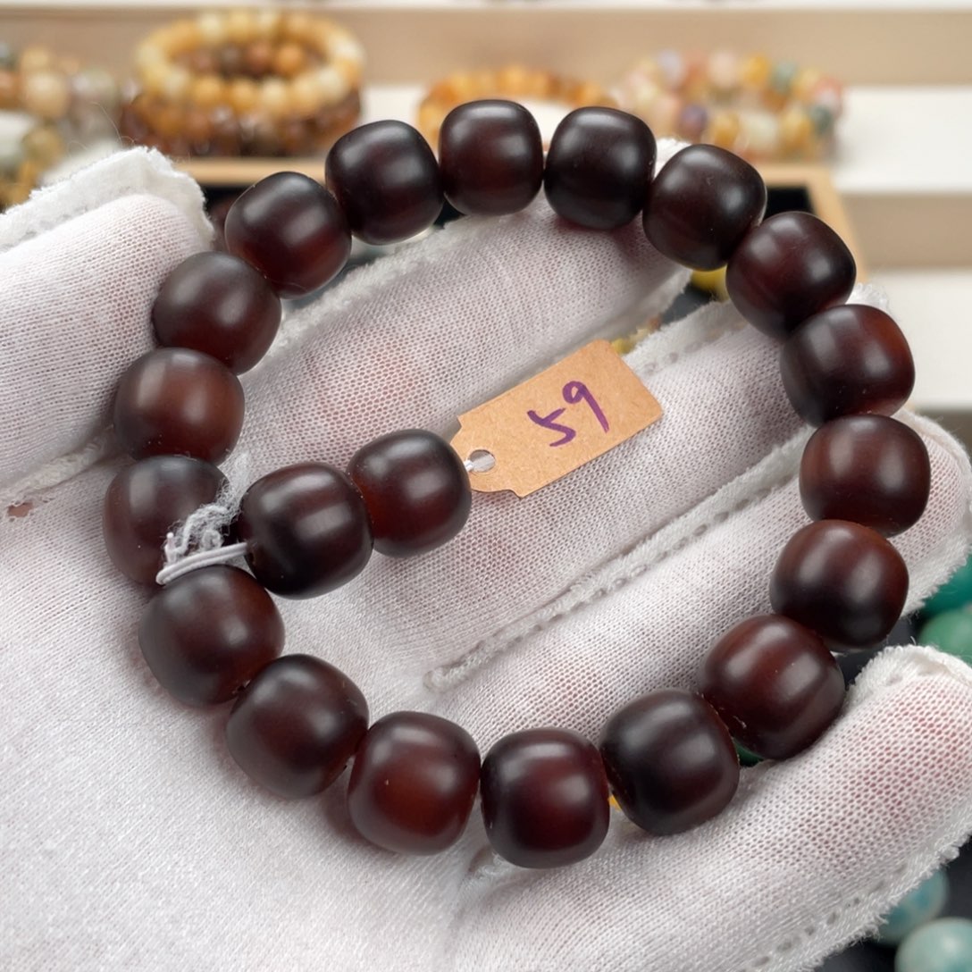 布***.白玉菩提吊坠卡14手工干磨