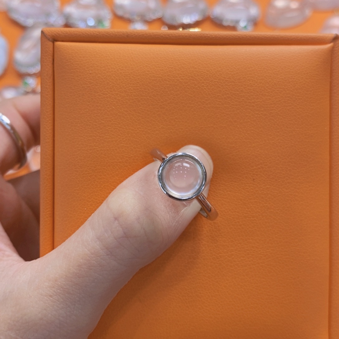 石英质玉吊坠(不含链)银S925镶嵌浦**西