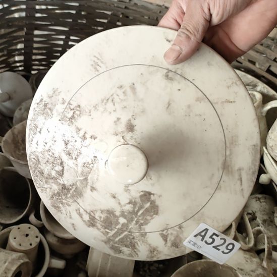 陶瓷锅盖一支完美者勿拍