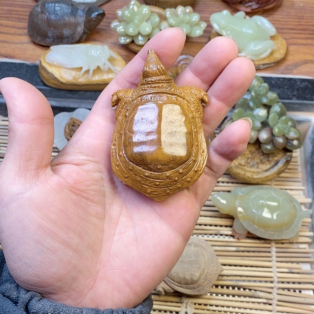 【闪购商品】砖雕买****我天然一体雕刻