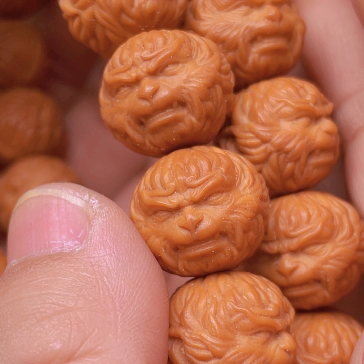 猴头核桃手串钢***?黑神