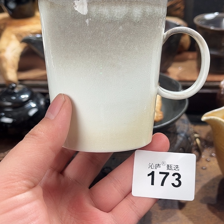 沁庐柴窑古法柴烧全手工茶具