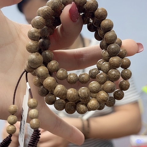 手串沉香越南圆珠长串0.7/16克+多样性发一