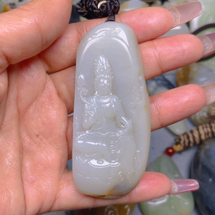 和田玉挂件未镶嵌