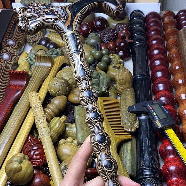 斑马木龙头拐棍45654588