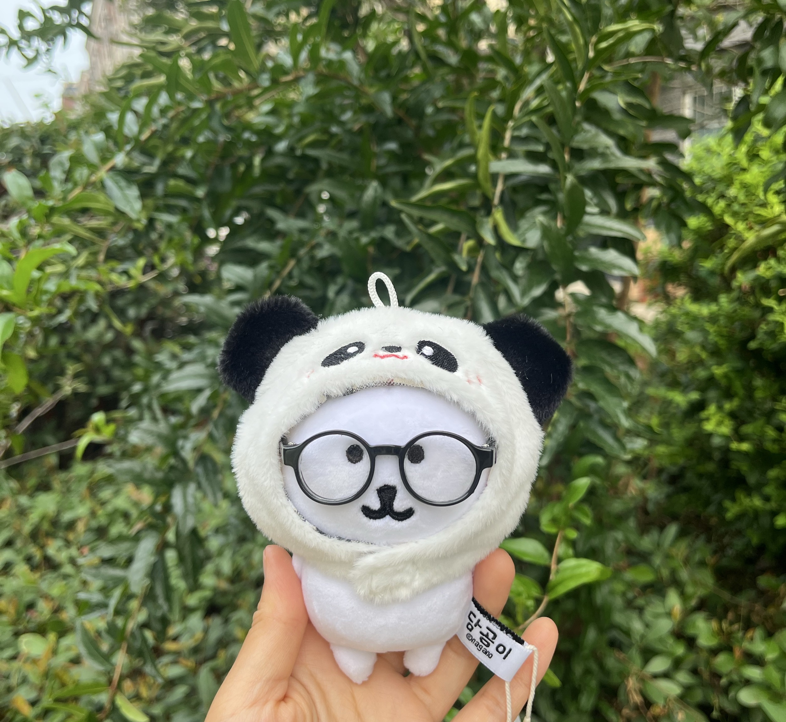 超萌小熊猫头套自嘲熊可爱包挂件