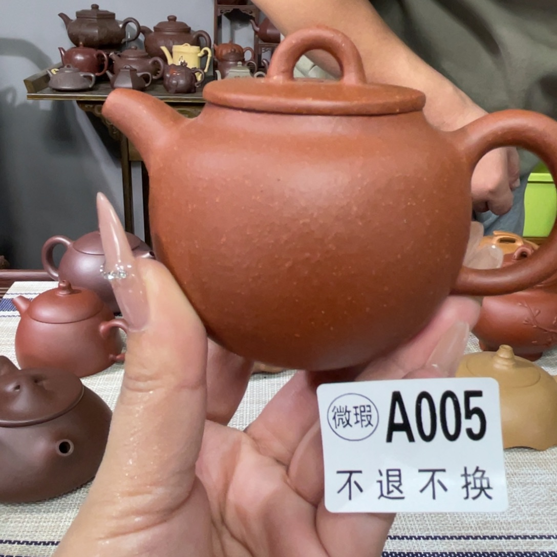 紫砂茶杯宜兴原矿紫砂精品手工