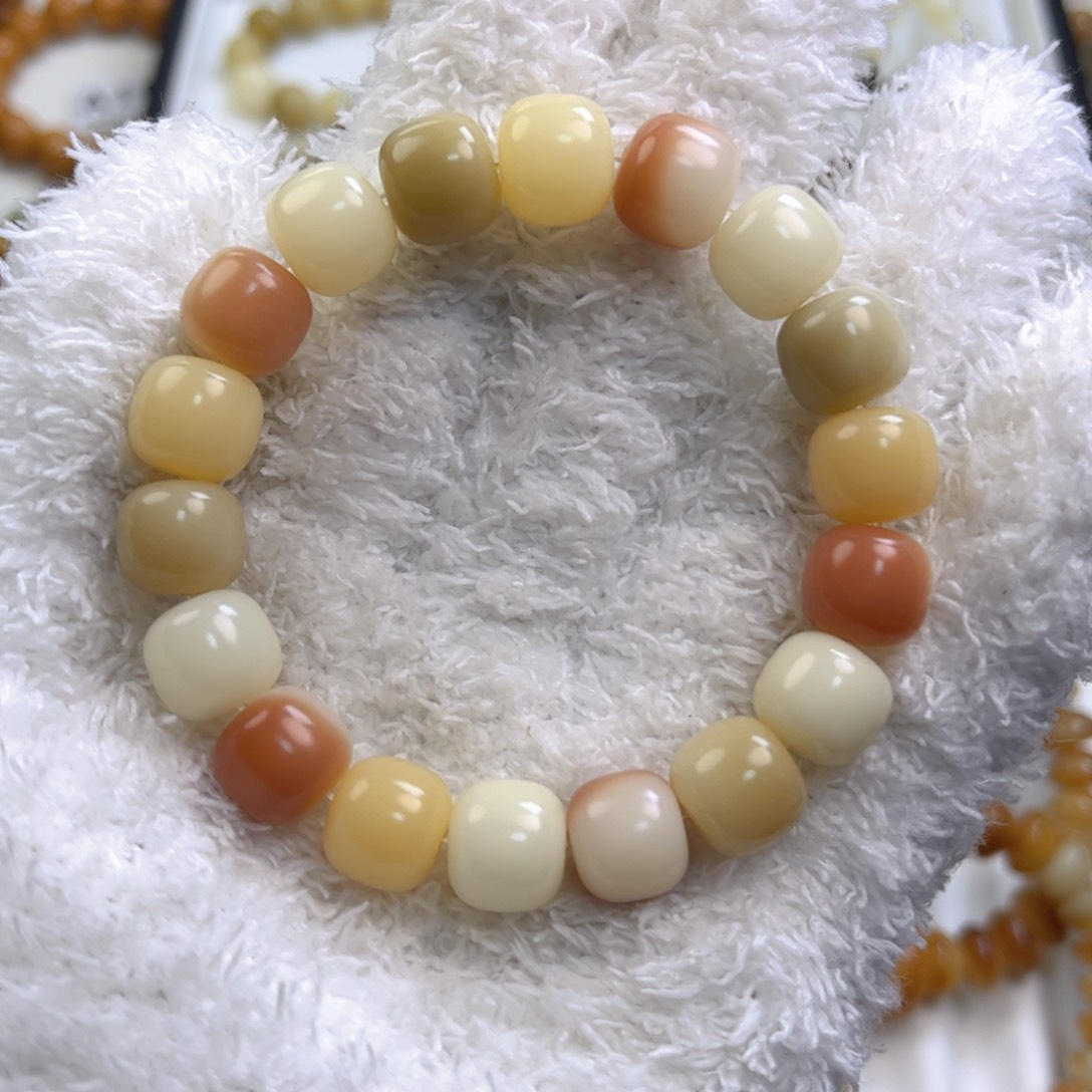 菩提根/象牙果手串马卡龙