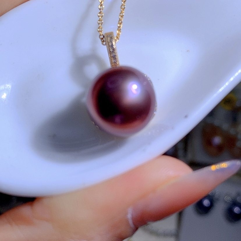 【闪购商品】淡水珍珠吊坠合金
