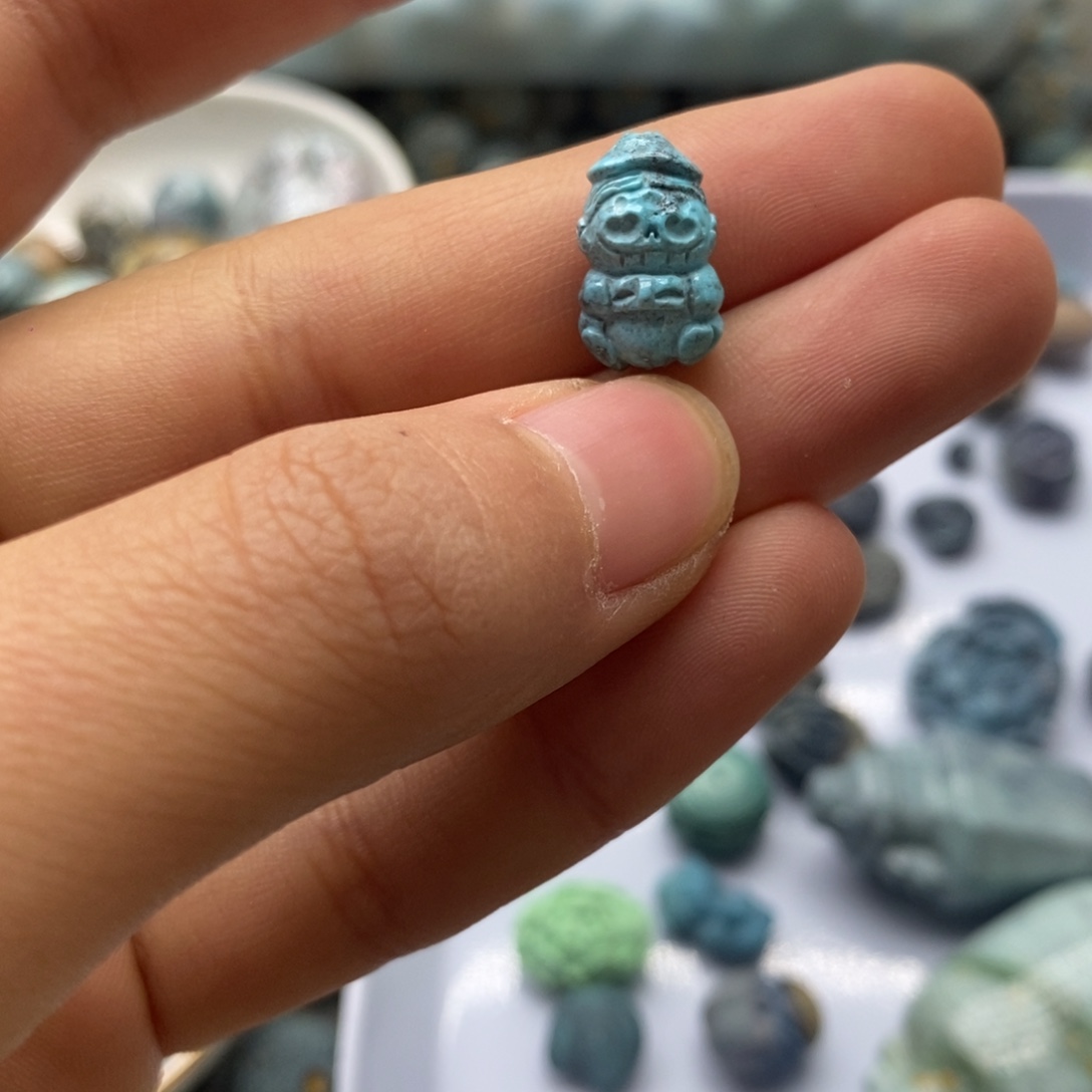 绿松石未镶嵌配饰