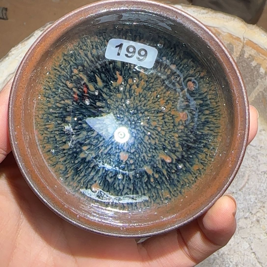 茶盏龙窑柴烧原矿原釉199