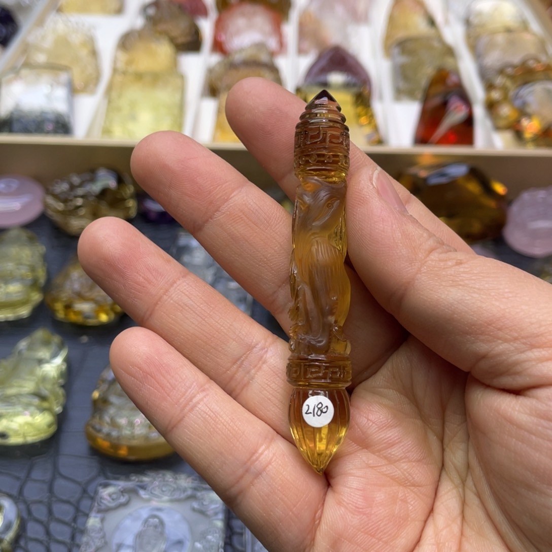 水晶颈饰未镶嵌定制