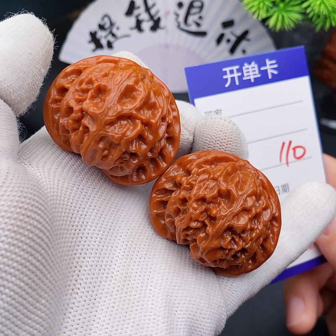 文玩核桃把件41宫灯110