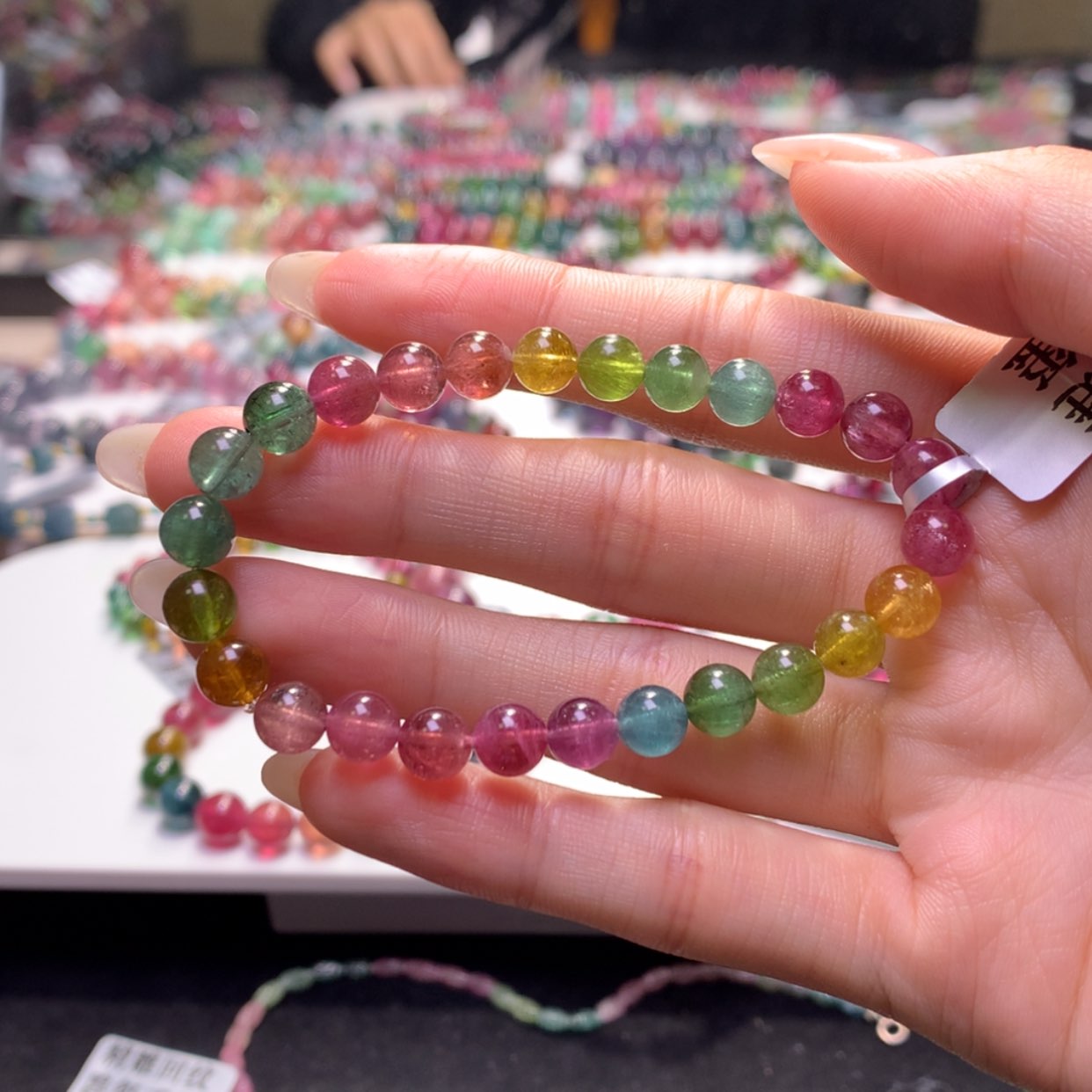 【闪购商品】未镶嵌手串碧玺