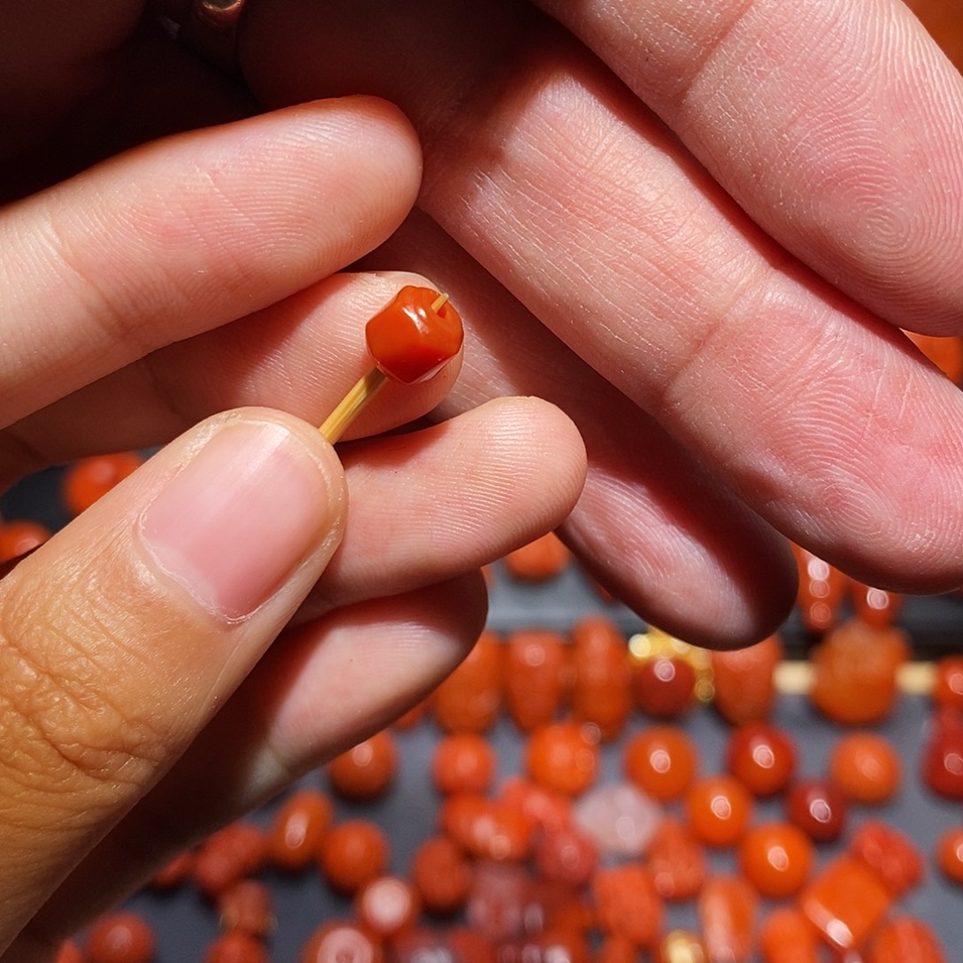 老***的南红玛瑙未镶嵌配饰