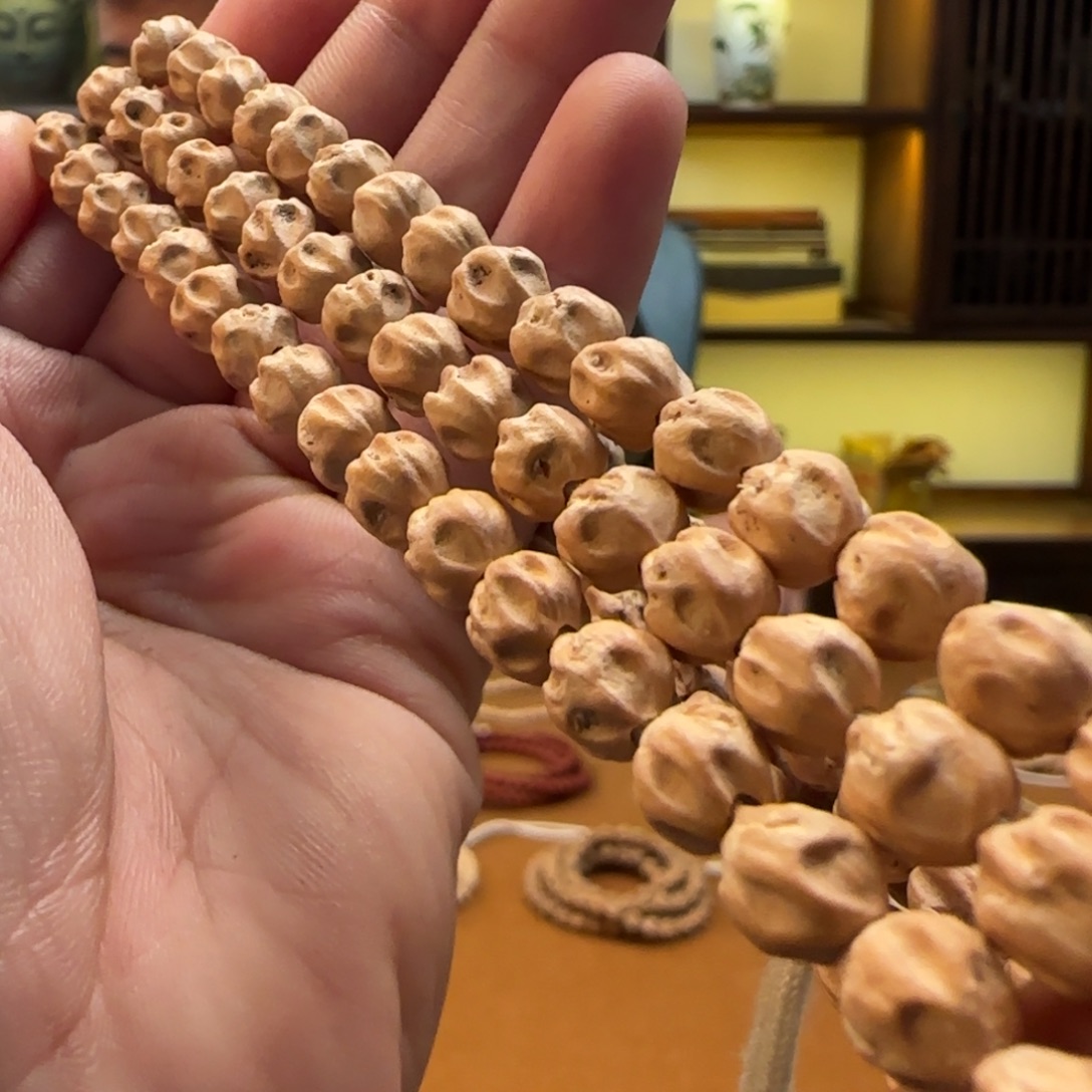 柏香籽/百香籽手串伴墨6➕