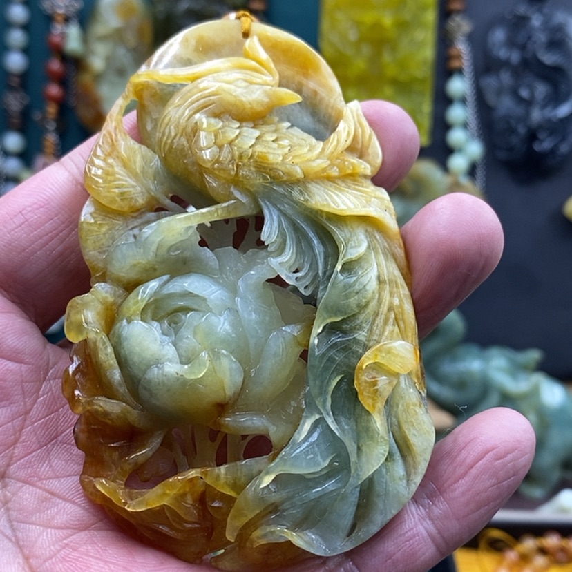 【闪购商品】未镶嵌蛇纹石玉吊坠