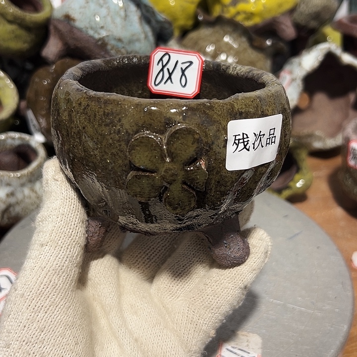 粗陶花盆制作就这样了