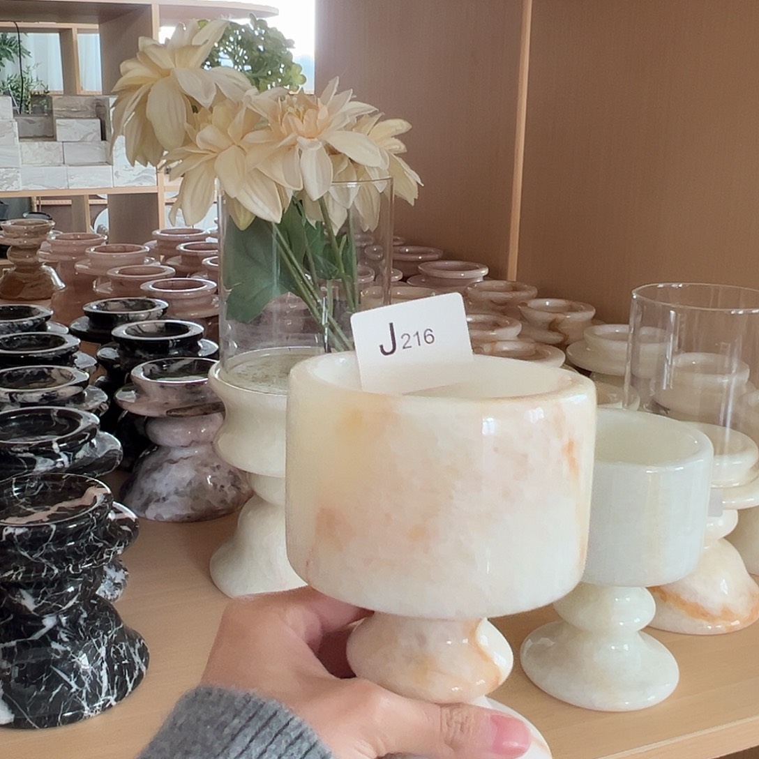 石材J216白水晶杯杯