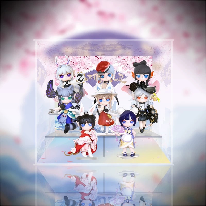 【萌萌拆盒】桃源九灵系列盲盒手办