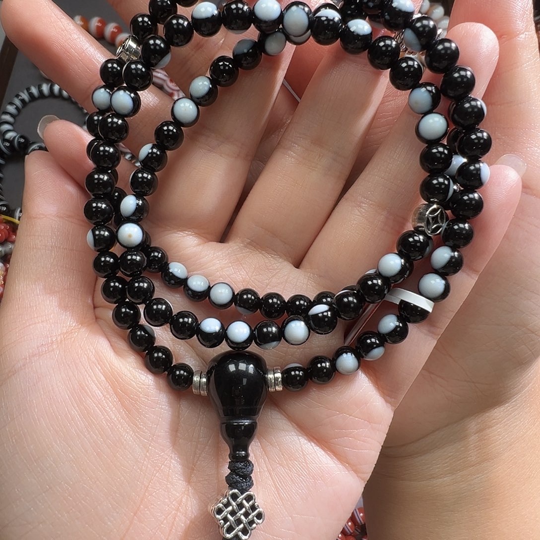 玛瑙/玉髓合金手串