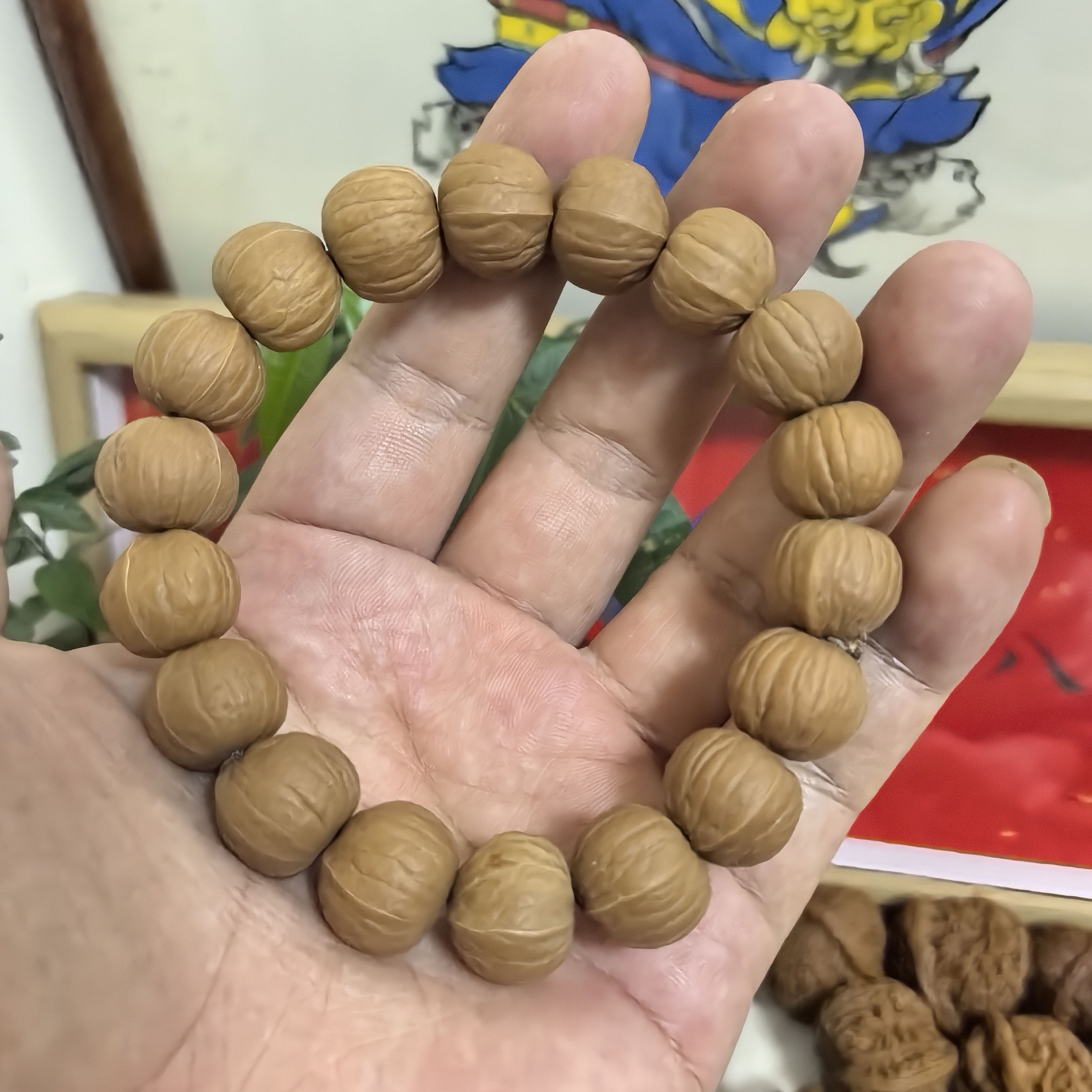 猴头南瓜/原皮原色/练手串