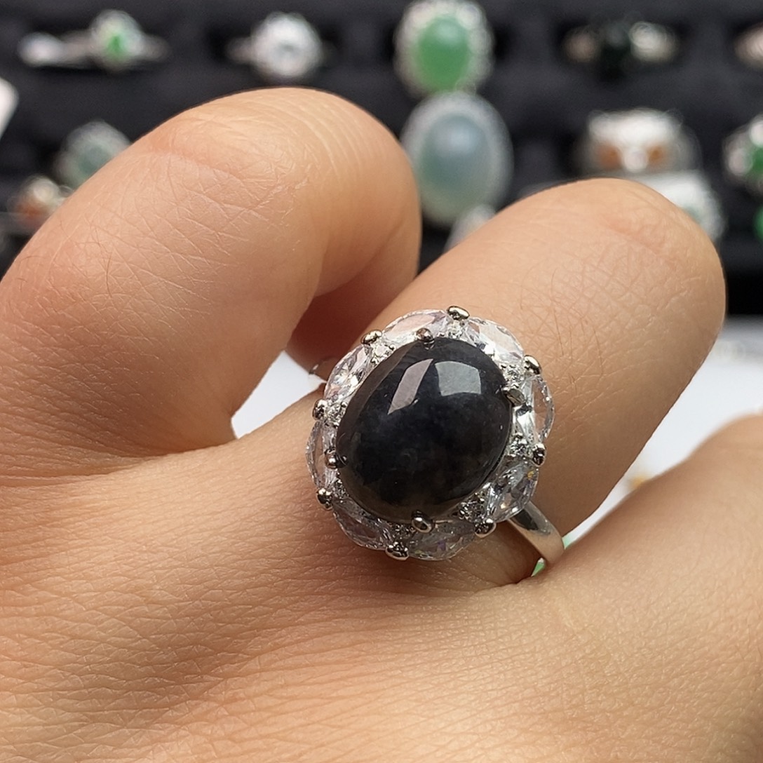 翡翠未镶嵌戒指翡翠