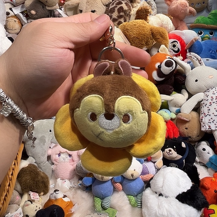 毛绒挂件瑕疵笔印