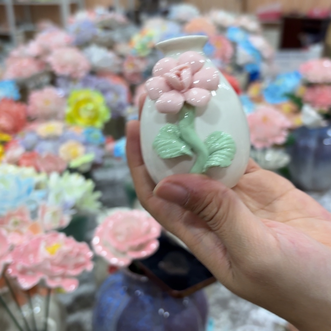 满20发货，陶瓷花，退款拉黑