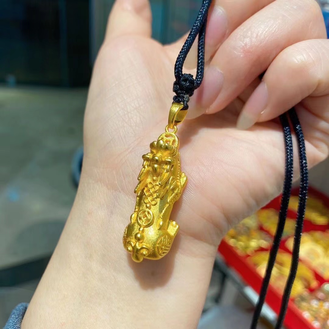 合金吊坠 实心貔貅项坠/吊坠