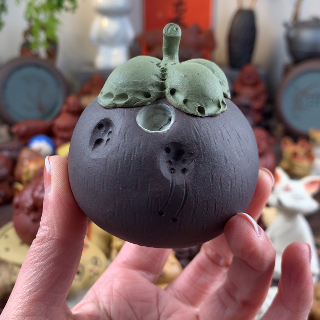 紫砂茶宠山竹茶宠