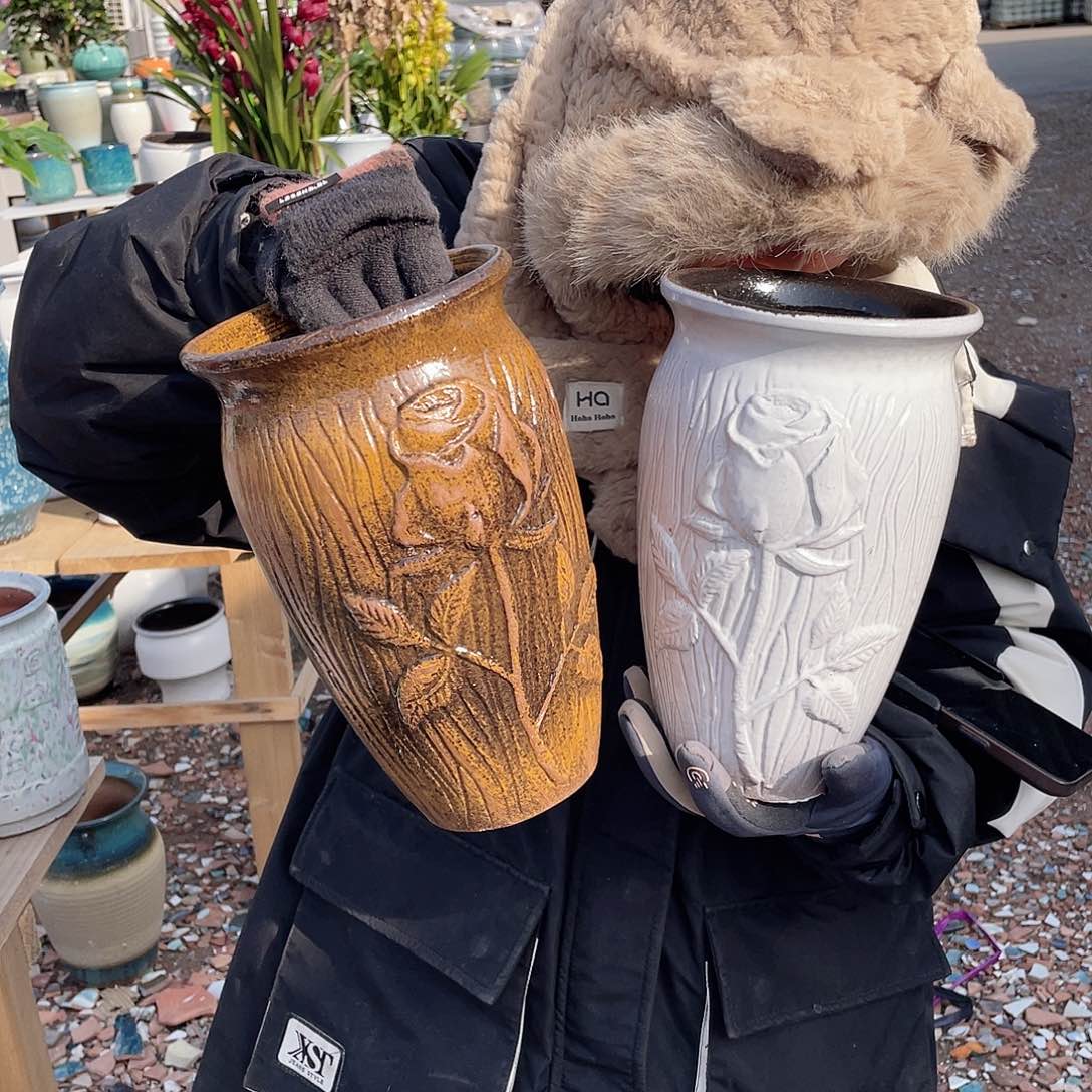 红陶王嫂花盆0205-647