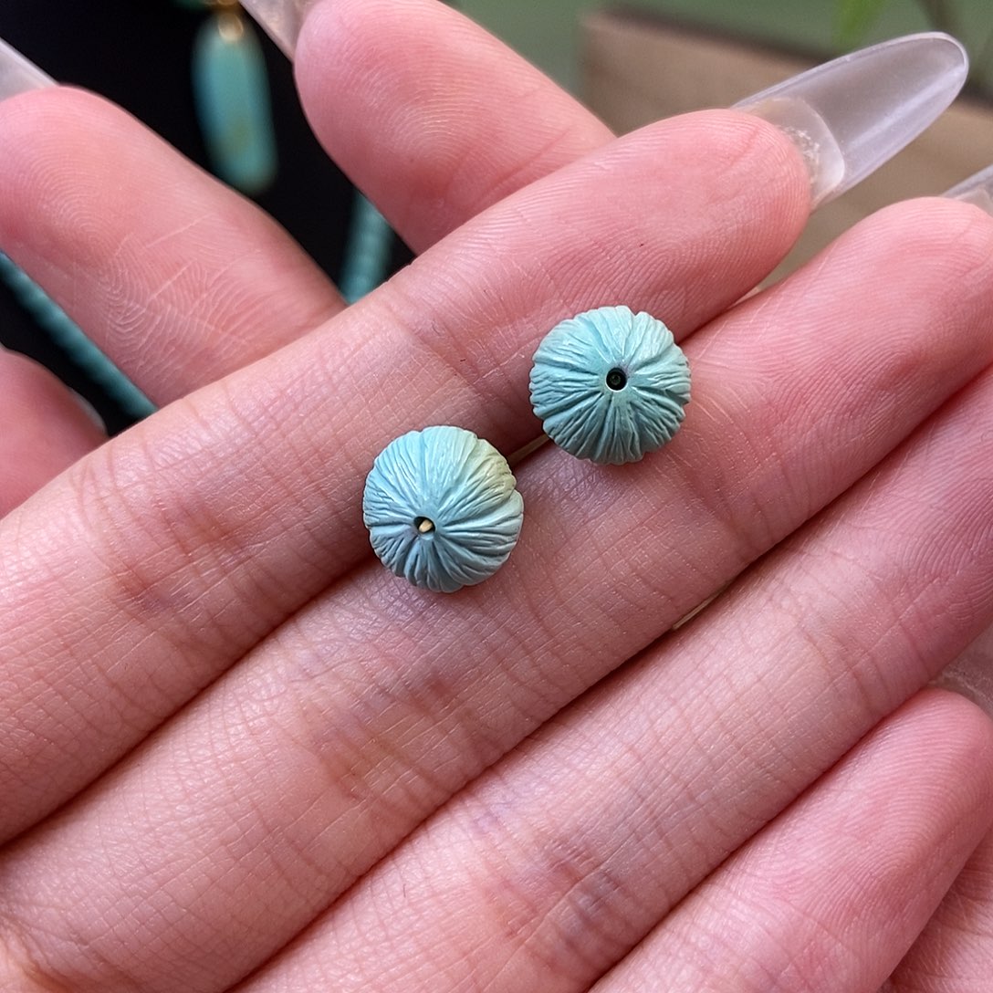 未镶嵌绿松石珠宝奇石