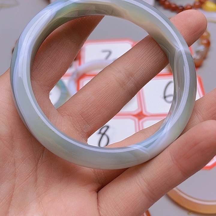 【闪购商品】玛瑙/玉髓珠宝半成品未镶嵌欣**荣