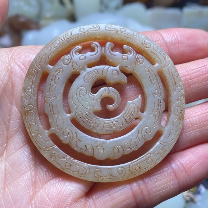 和田玉挂件未镶嵌