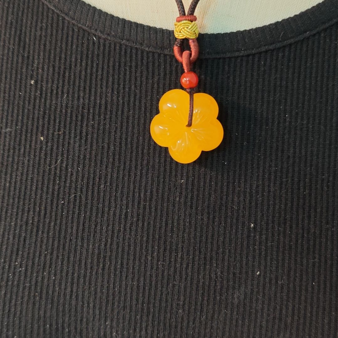蜜蜡吊坠(赠链)未镶嵌