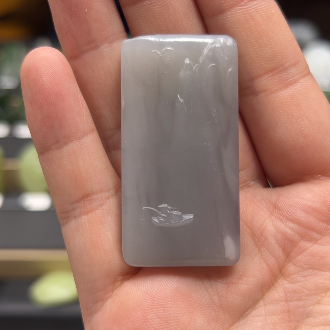 健***康和田玉未镶嵌挂件