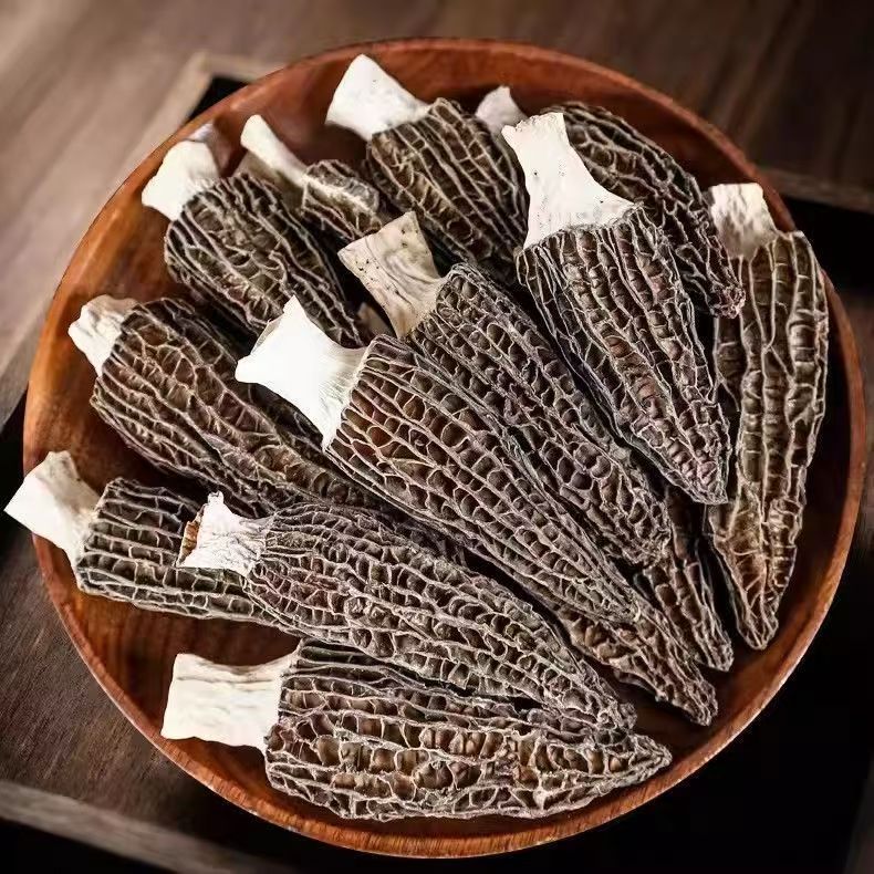 羊肚菌50g精选（六妹）高山羊肚菌袋装干货炖汤煲汤4-6CM