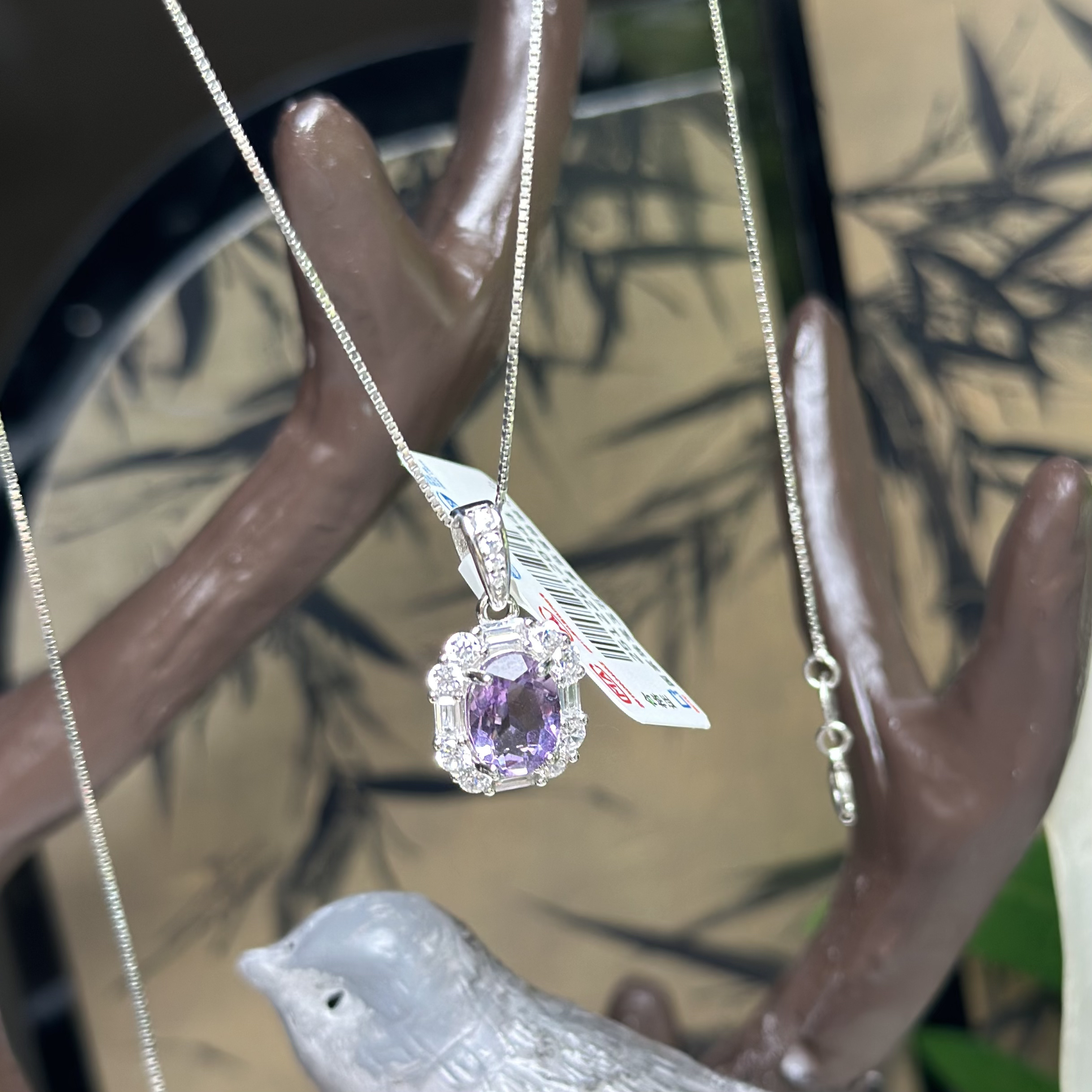 【665】天然两克拉紫水晶吊坠福利（不赠链）