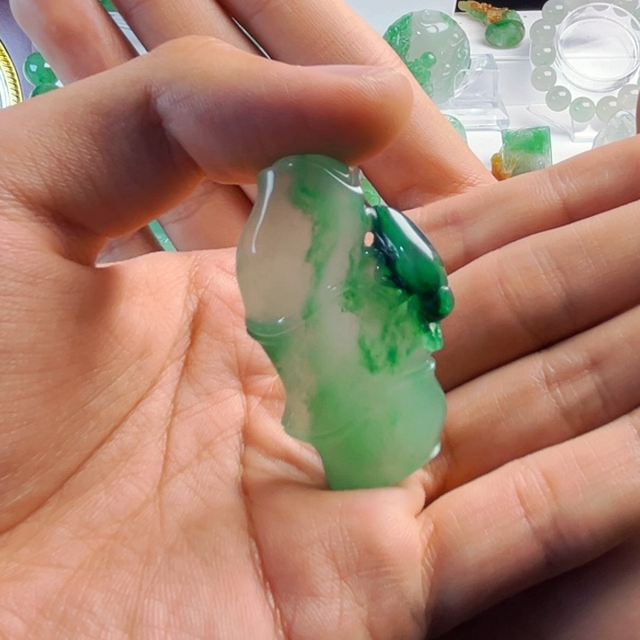 石英质玉吊坠(不含链)未镶嵌