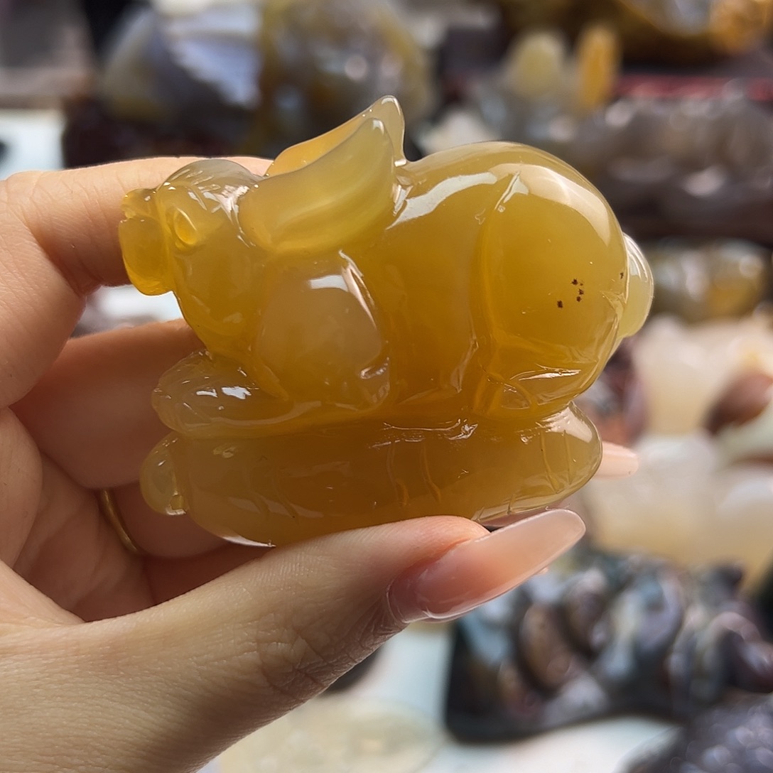 玛瑙/玉髓合金颈饰