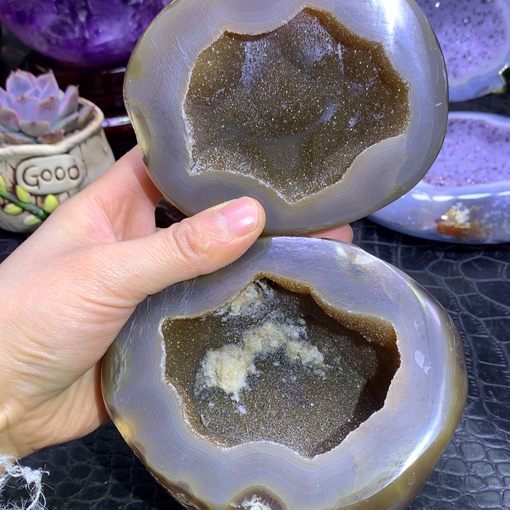 水晶金沙啵啵盆未镶嵌