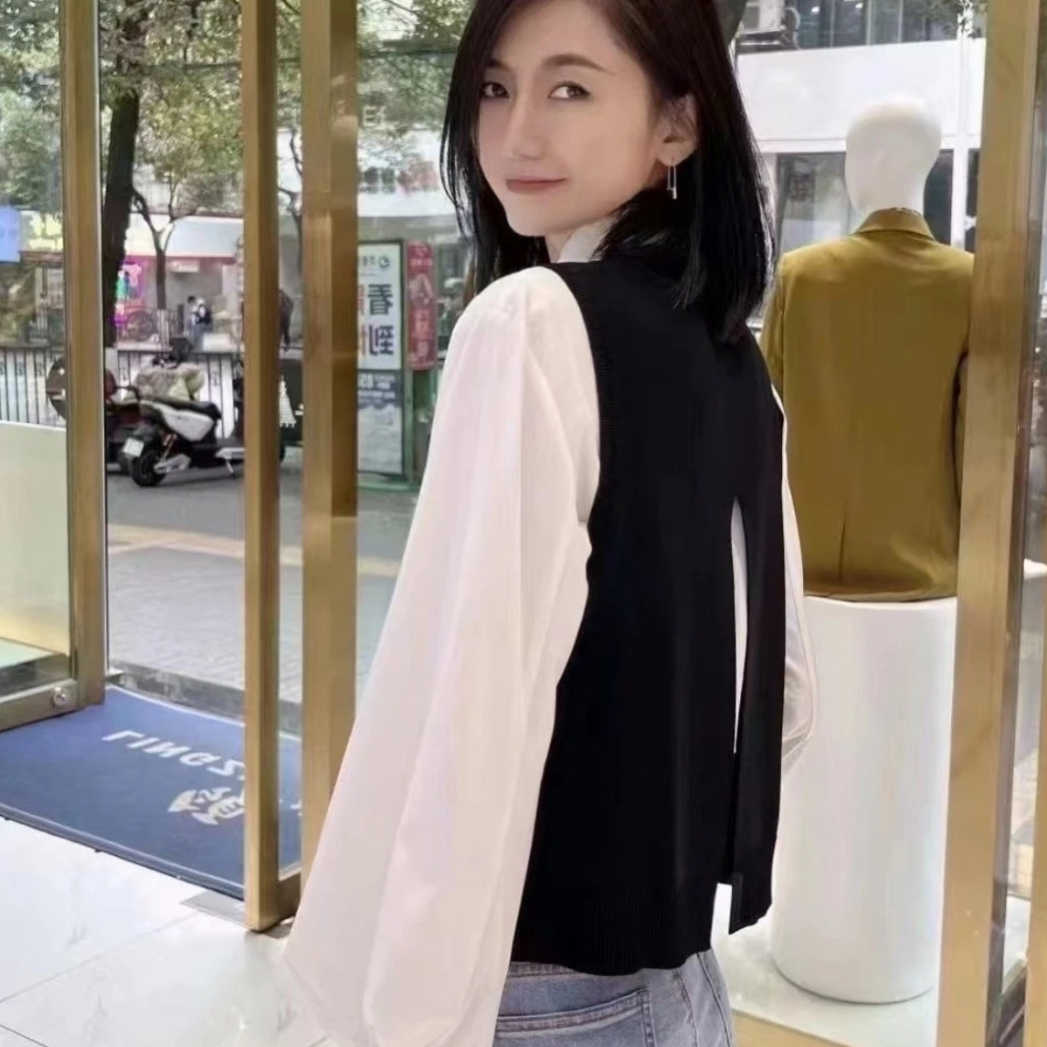 LINGZI 气质百搭马甲