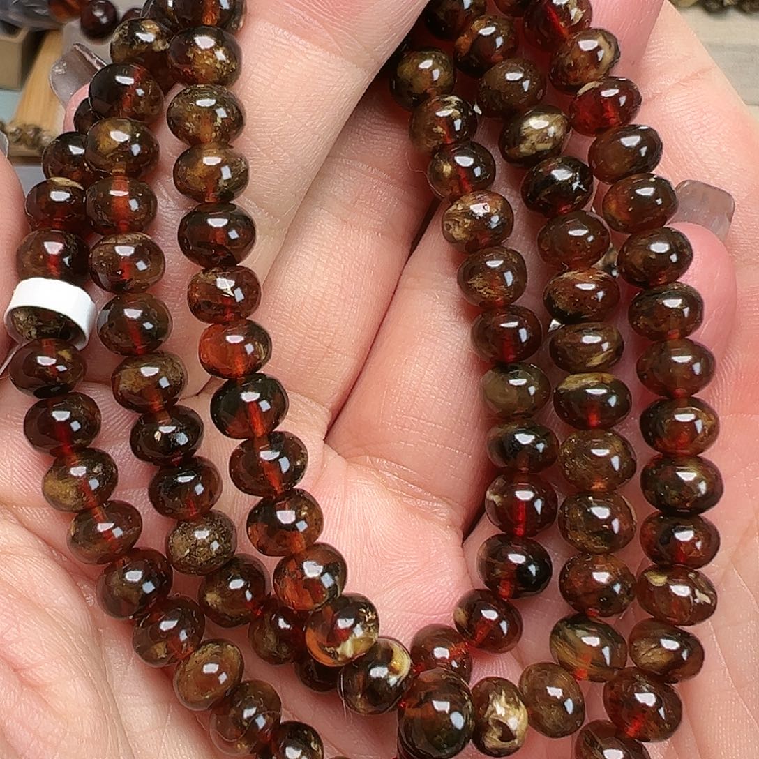 琥珀未镶嵌裸石抚顺琥珀20411七